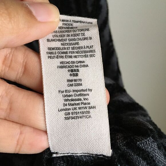 Free People Zebra‎ Chenille Drop Waist Casual Dress Mini Womens Size 2 w/… - Picture 7 of 8